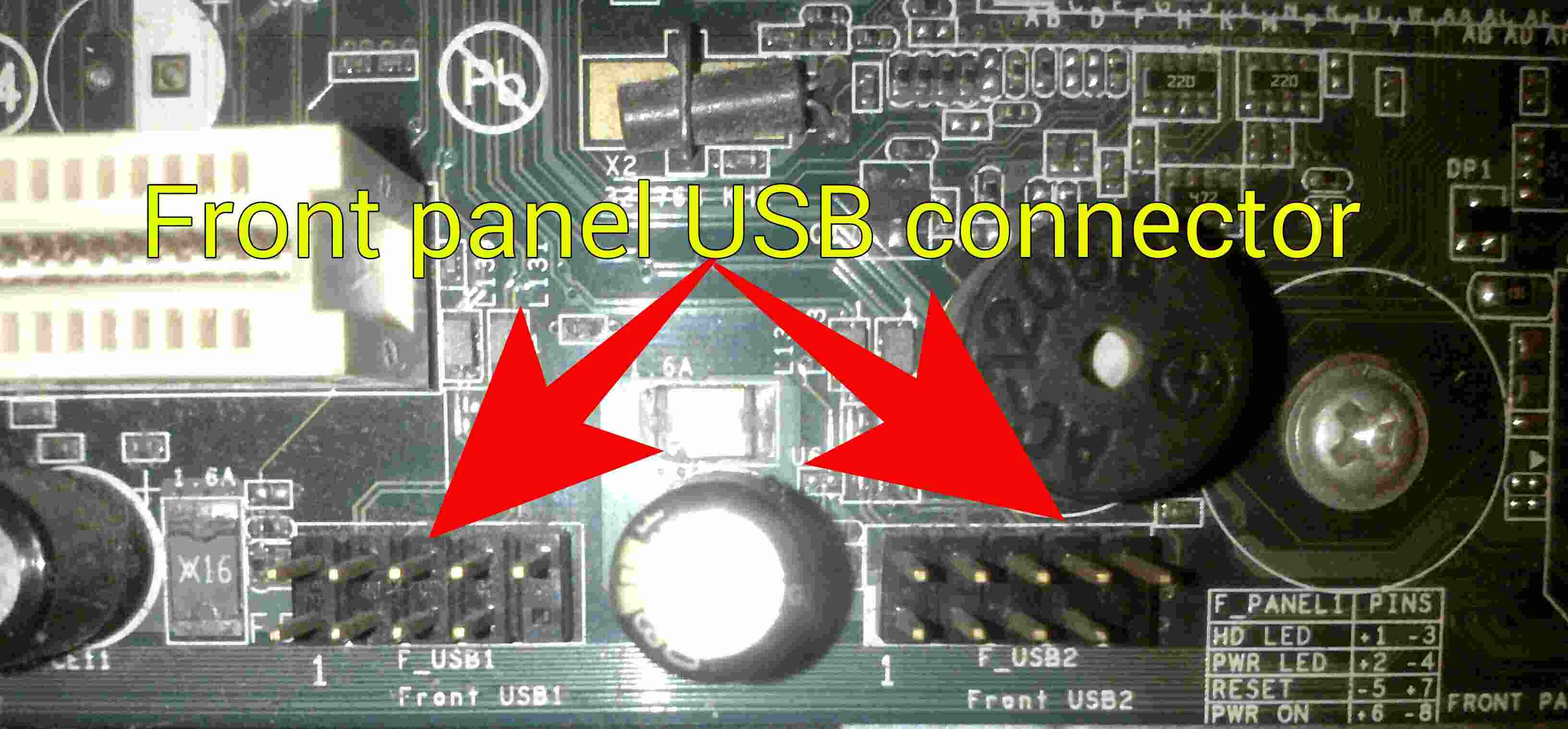 Front Panel USB Hardware Studies